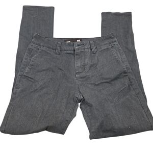 RSQ Men's Dark Black/Gray Straight Jeans